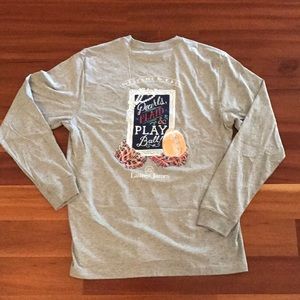NWT Lauren James Fall football long sleeve shirt